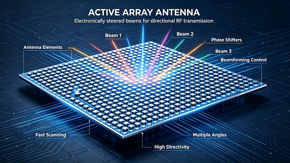 What Is an Active Array Antenna